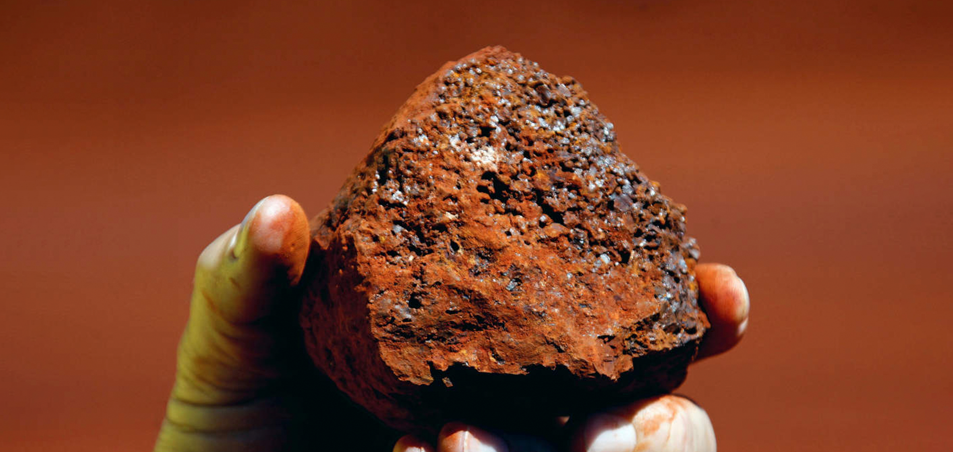 Imagem de um minério de ferro